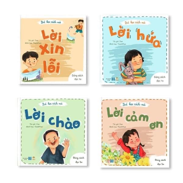 Bộ sách “Bé học cách nói”.