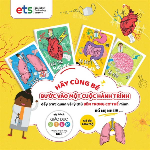 Bộ sách Cơ thể người vui nhộn