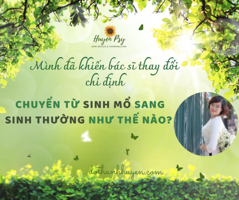 Mình đã khiến bác sĩ thay đổi chỉ định
